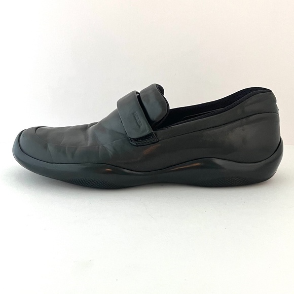 Prada Vintage Linea Rossa Leather Shoes - Size 39 US MENS Size 6- 6 1/2 - Picture 11 of 17